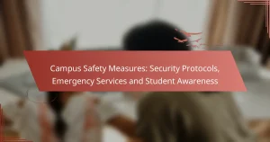 Campus Safety Measures: Security Protocols, Emergency Services and Student Awareness