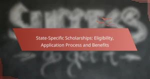 State-Specific Scholarships: Eligibility, Application Process and Benefits